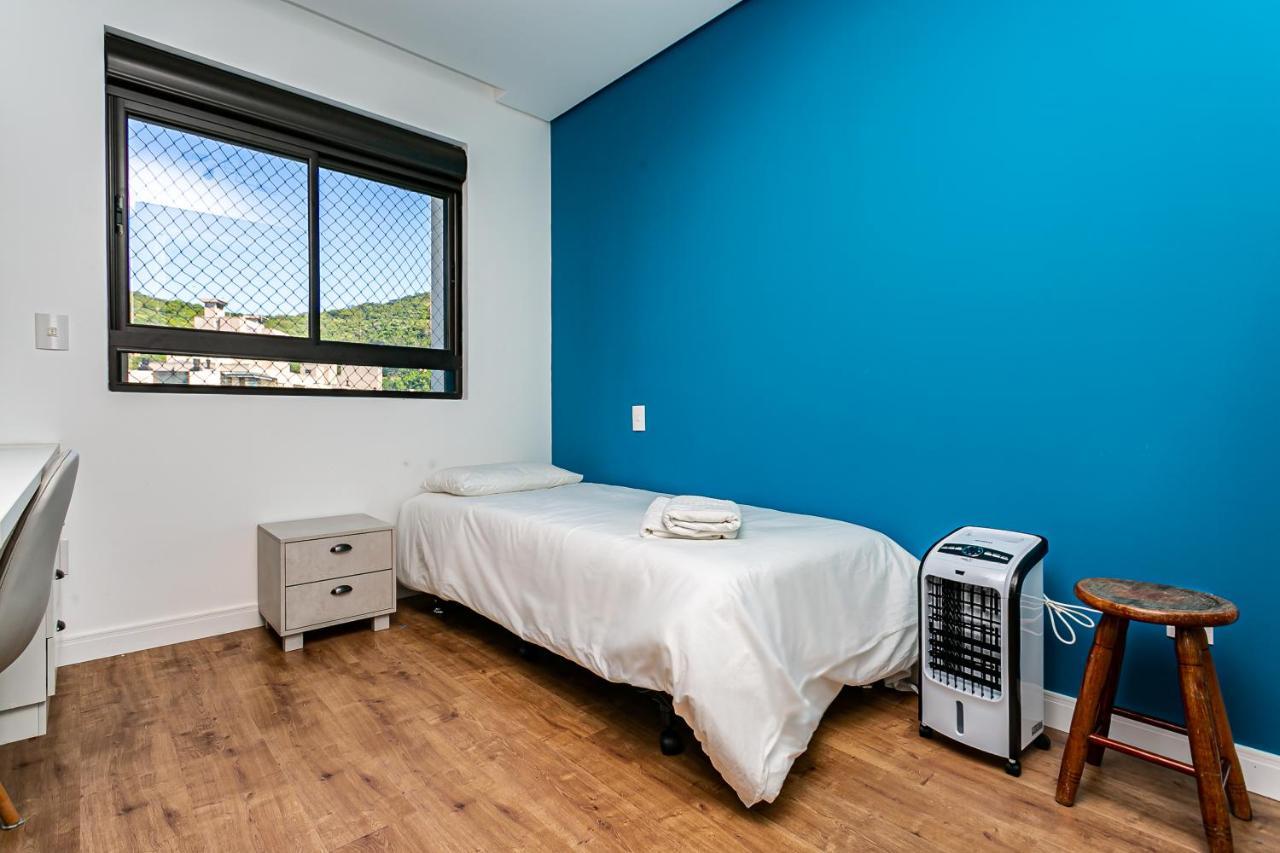 Lindo Apto Com Varanda E Churrasq Prox Ufsc Caf401 Florianópolis 외부 사진
